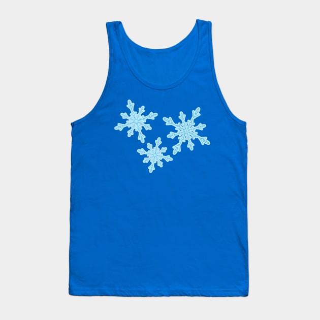 Snowflakes Tank Top by EJgraphics